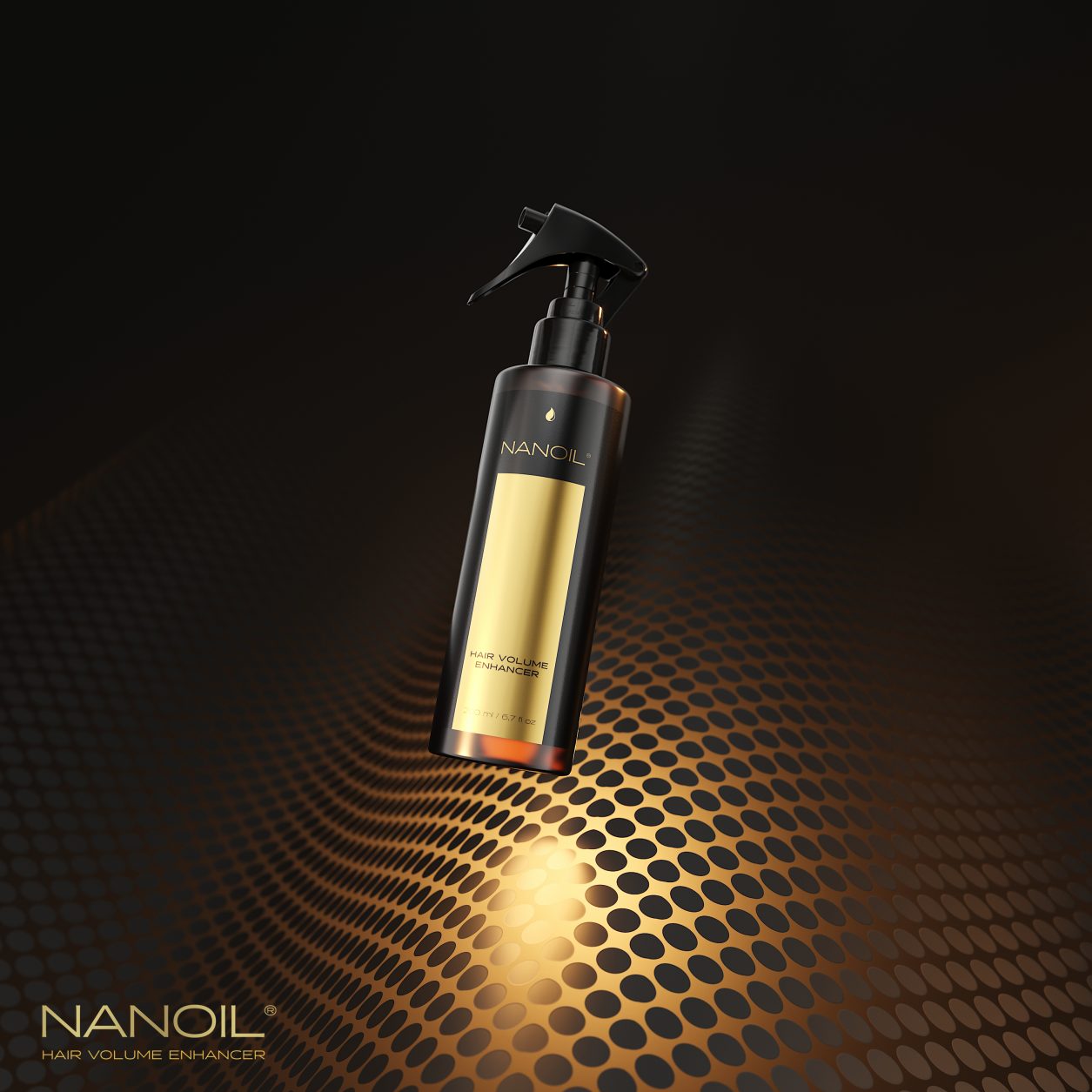 spray na objętość włosów Nanoil